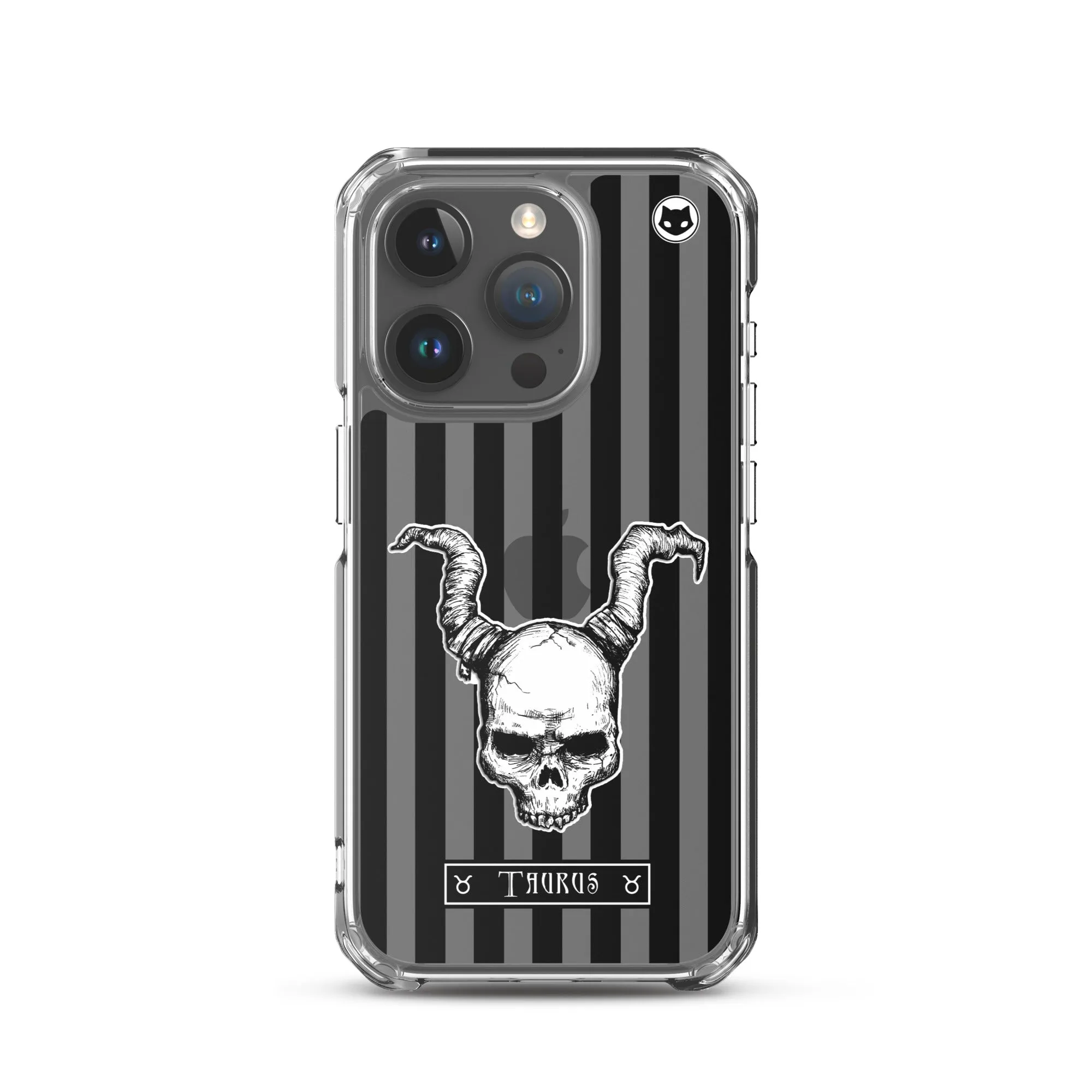 Taurus Zodiac iPhone Case (Clear)