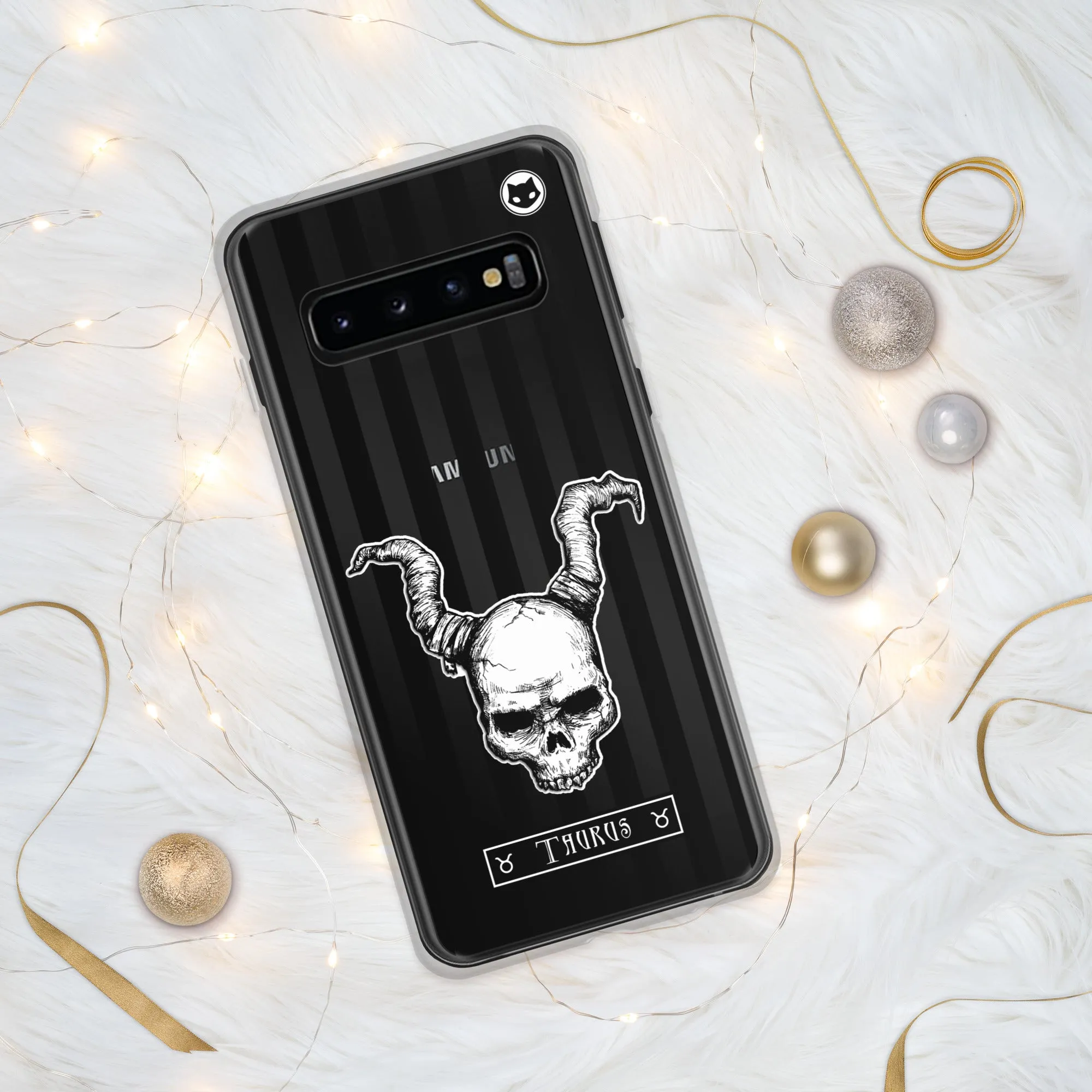 Taurus Zodiac Samsung Case (Clear)