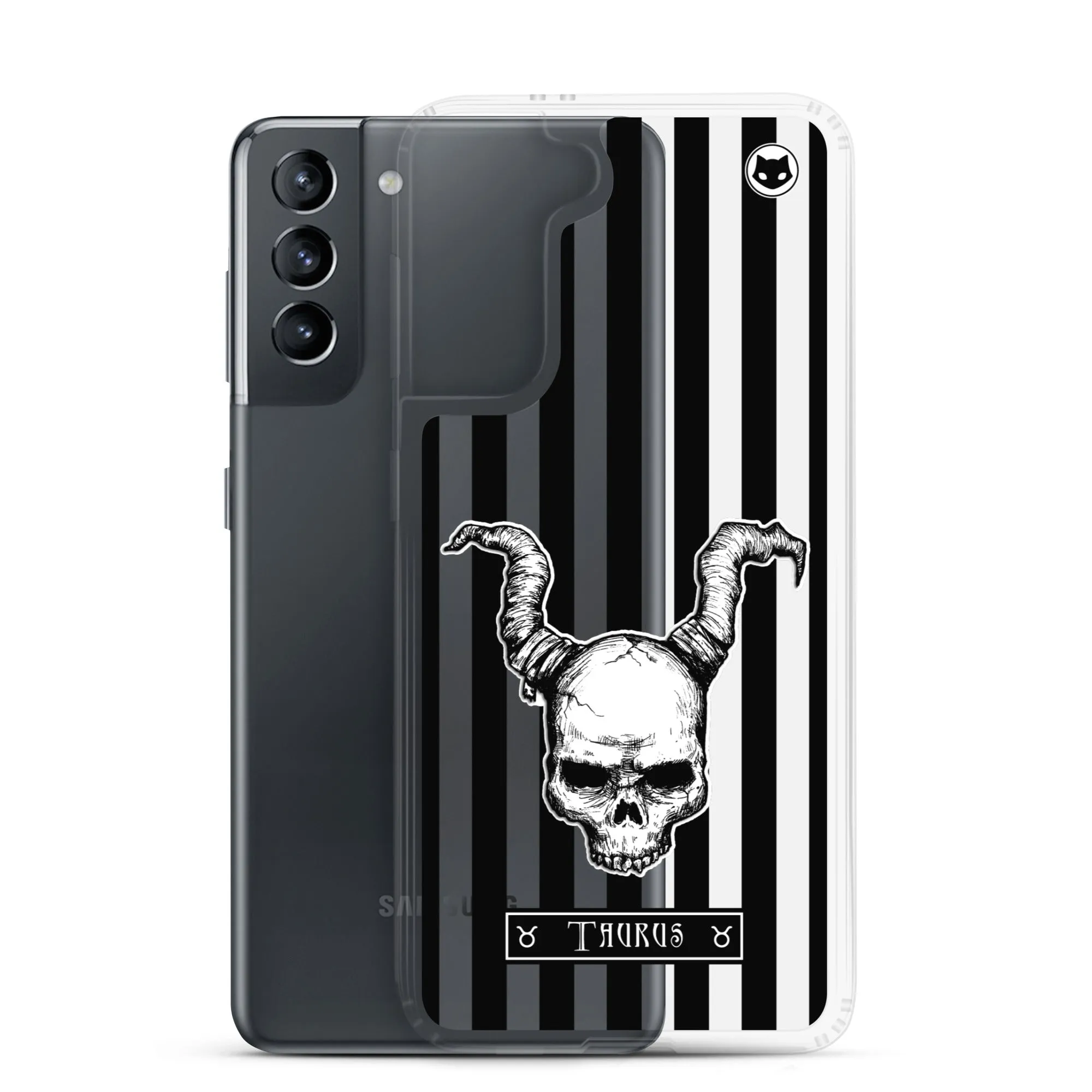 Taurus Zodiac Samsung Case (Clear)