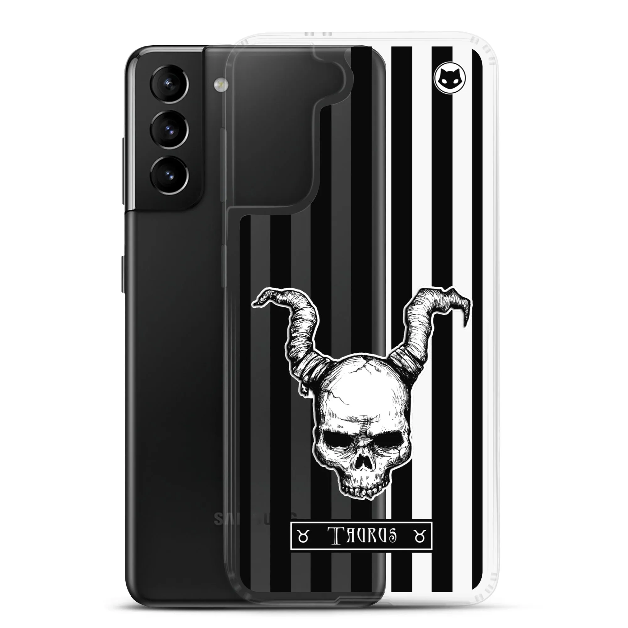 Taurus Zodiac Samsung Case (Clear)