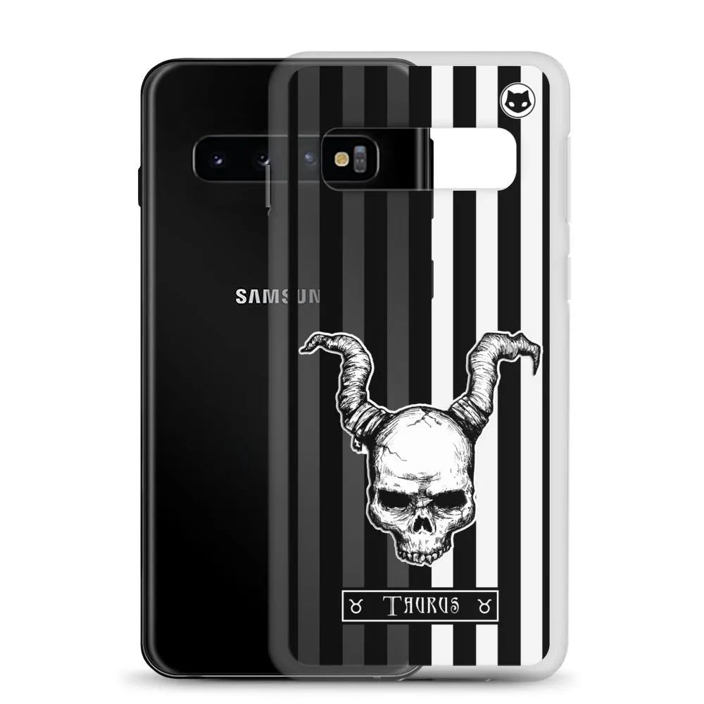 Taurus Zodiac Samsung Case (Clear)