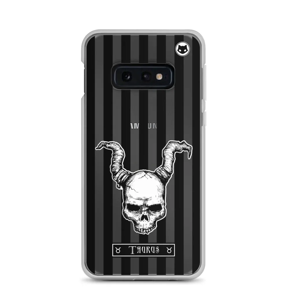 Taurus Zodiac Samsung Case (Clear)
