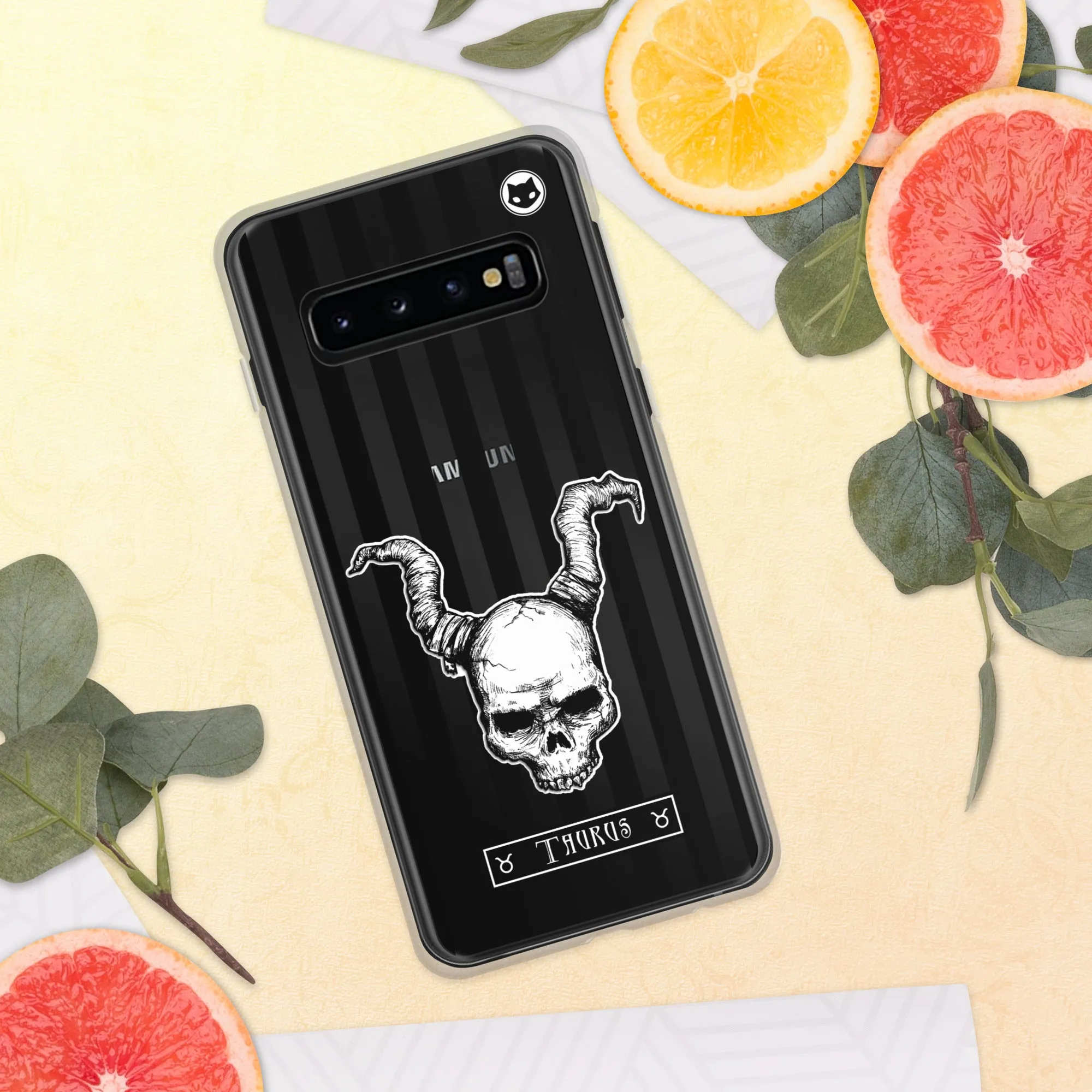 Taurus Zodiac Samsung Case (Clear)
