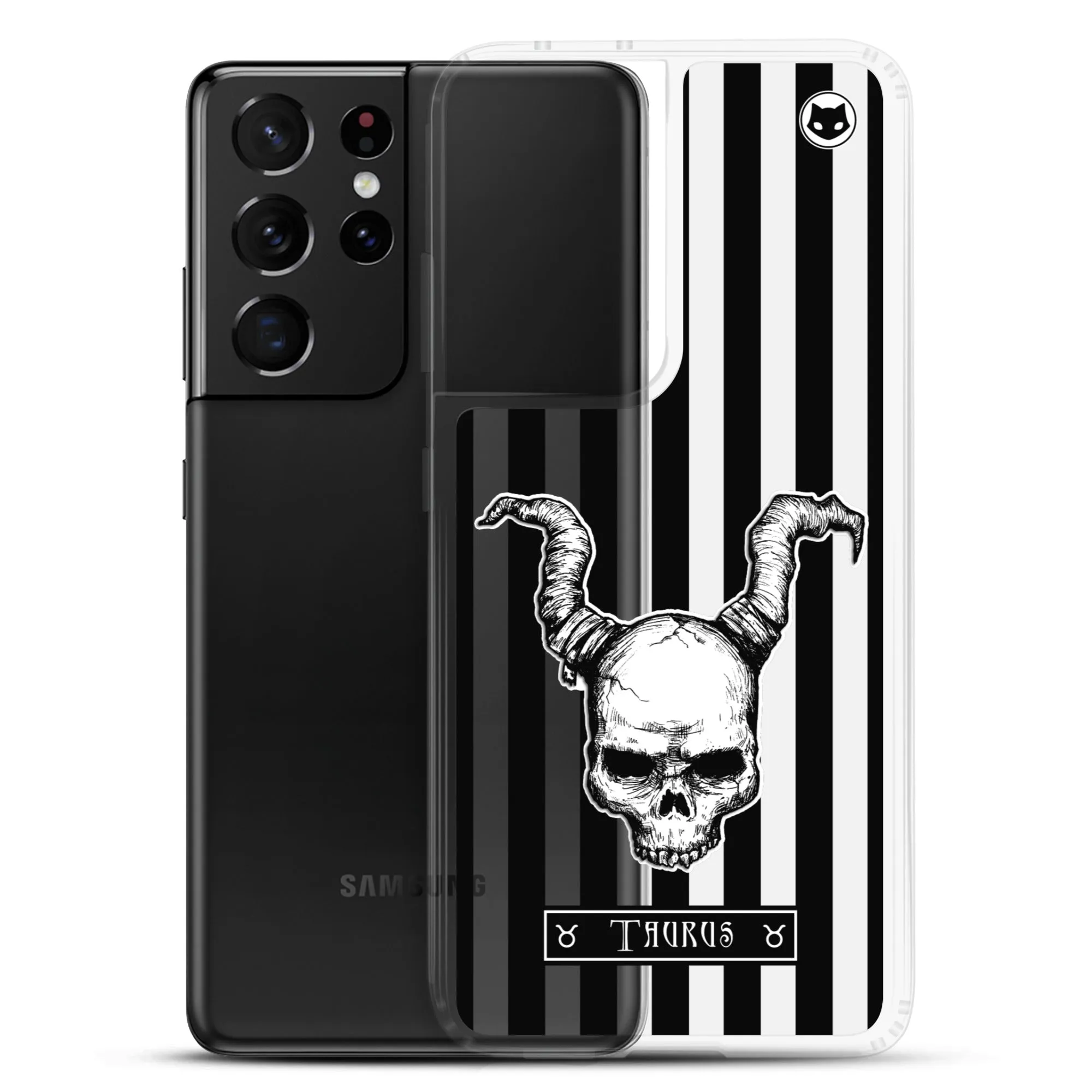 Taurus Zodiac Samsung Case (Clear)