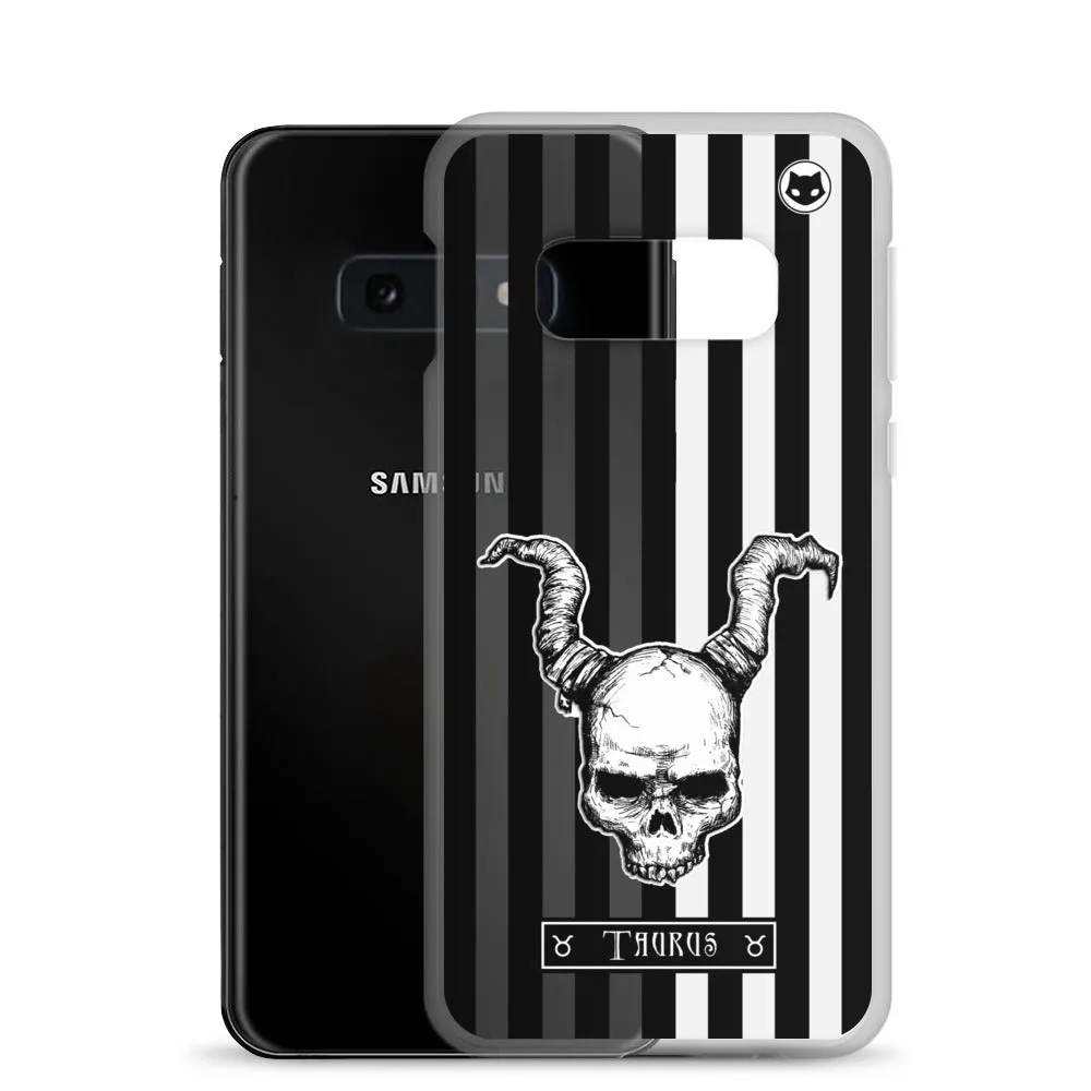 Taurus Zodiac Samsung Case (Clear)