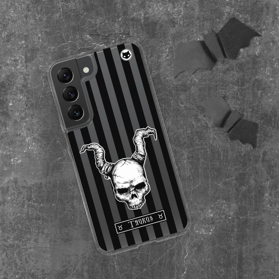 Taurus Zodiac Samsung Case (Clear)