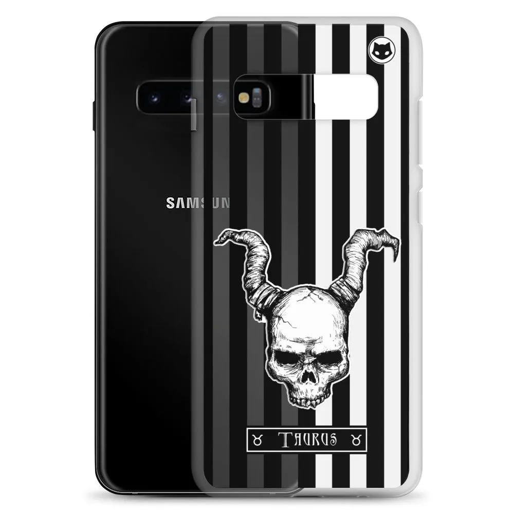 Taurus Zodiac Samsung Case (Clear)