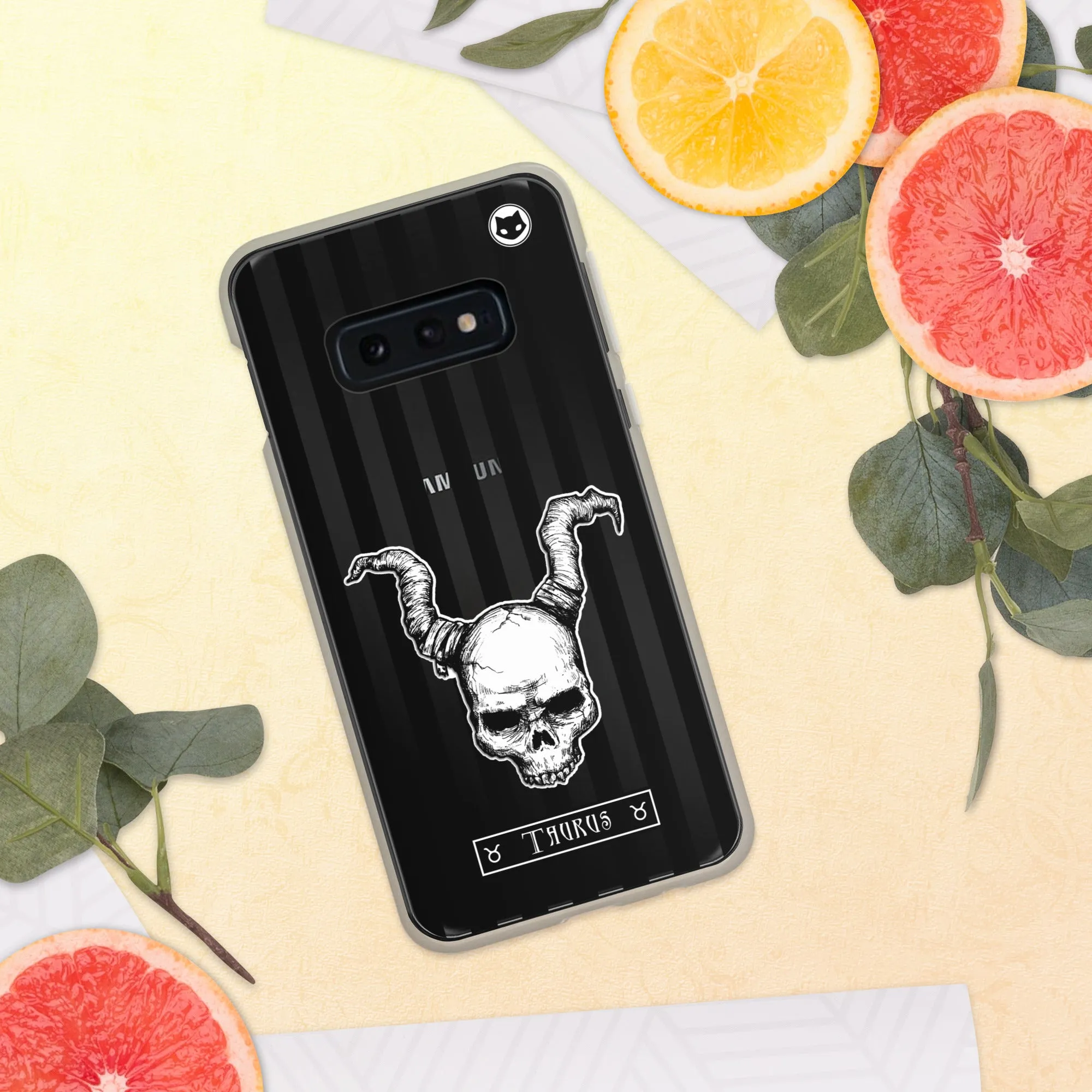 Taurus Zodiac Samsung Case (Clear)
