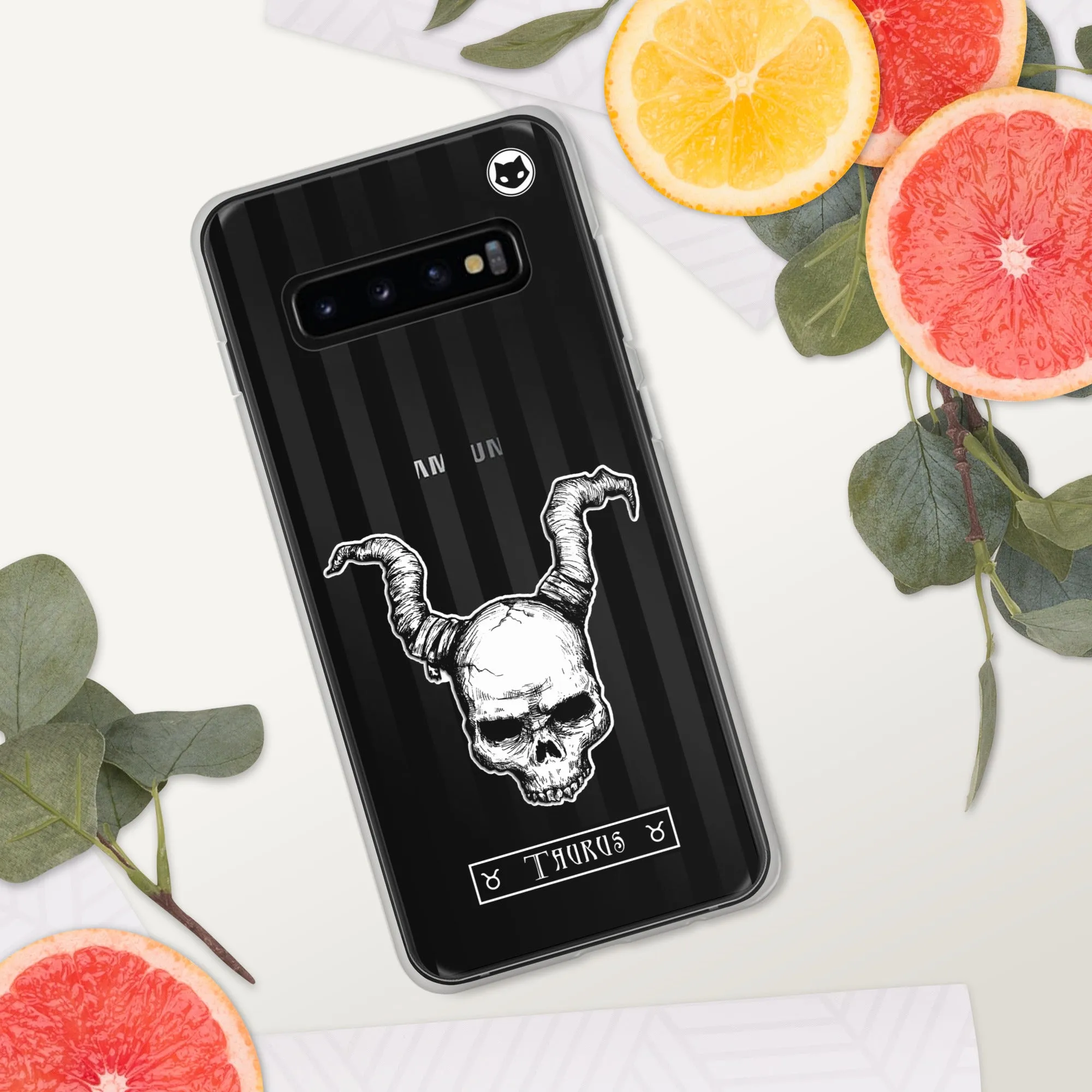 Taurus Zodiac Samsung Case (Clear)