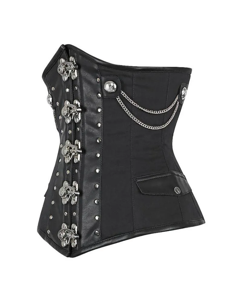 Ted Gothic Cotton Underbust Corset