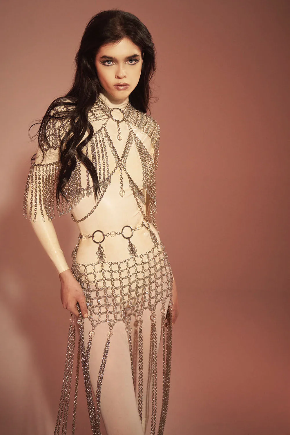 The Bowie Fringed Mini Skirt