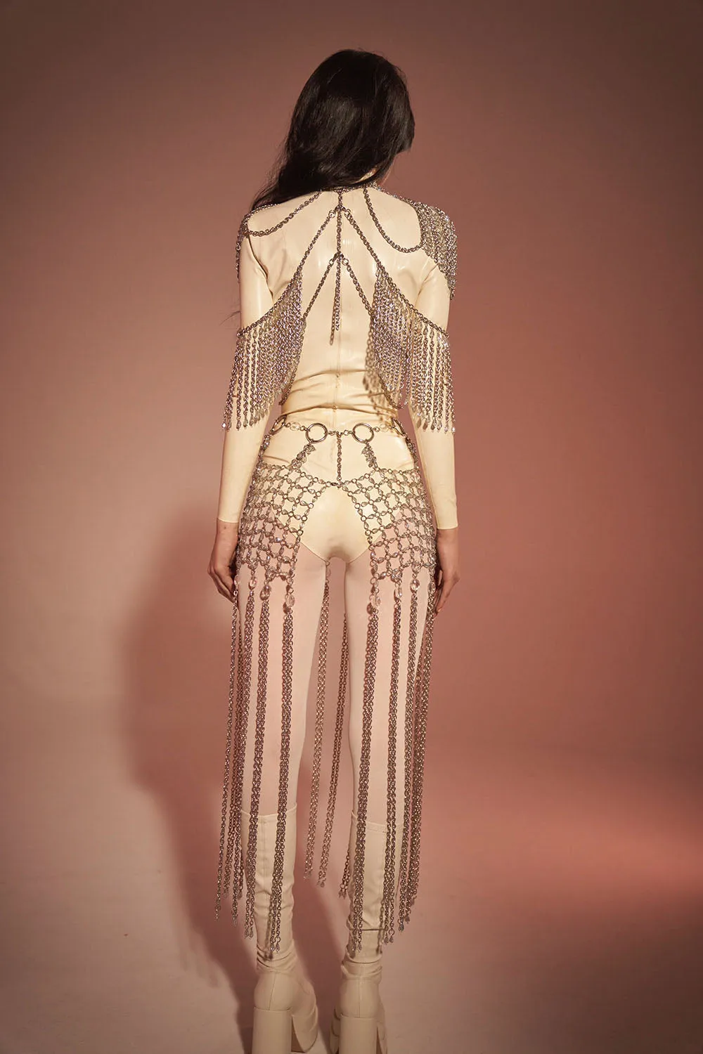The Bowie Fringed Mini Skirt