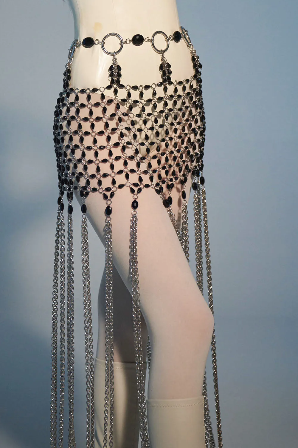 The Bowie Fringed Mini Skirt