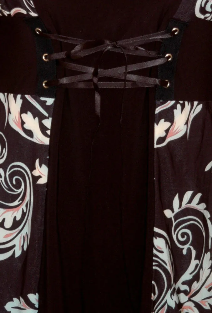 The Gothic Lace-Up Top