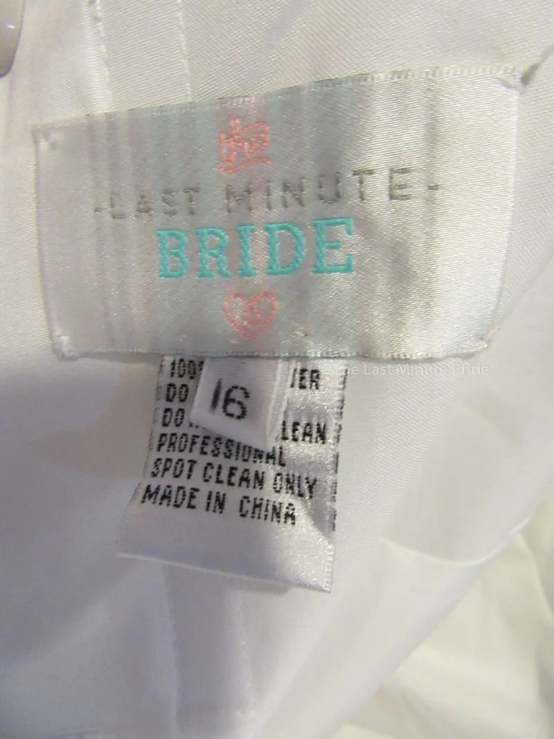 The Last Minute Bride Style Nicole