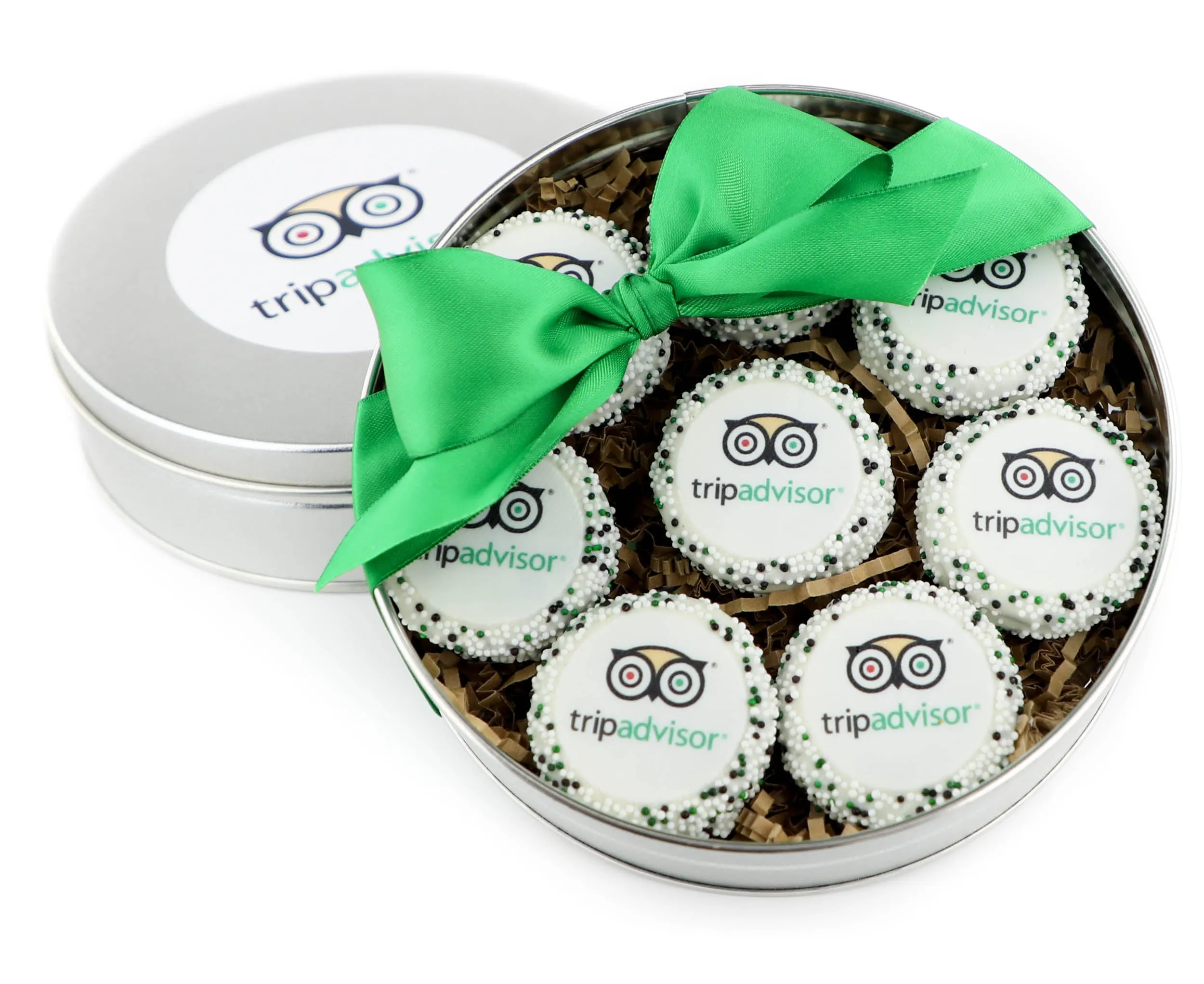 Tin of 8 Logo Oreos