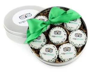 Tin of 8 Logo Oreos