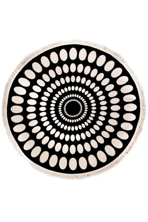 Tofino Towel Axel Velour Round Towel