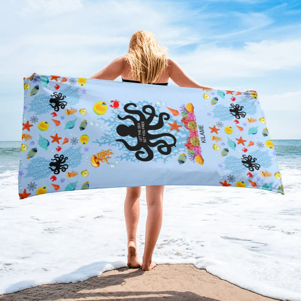 Towel 'Let the sea'