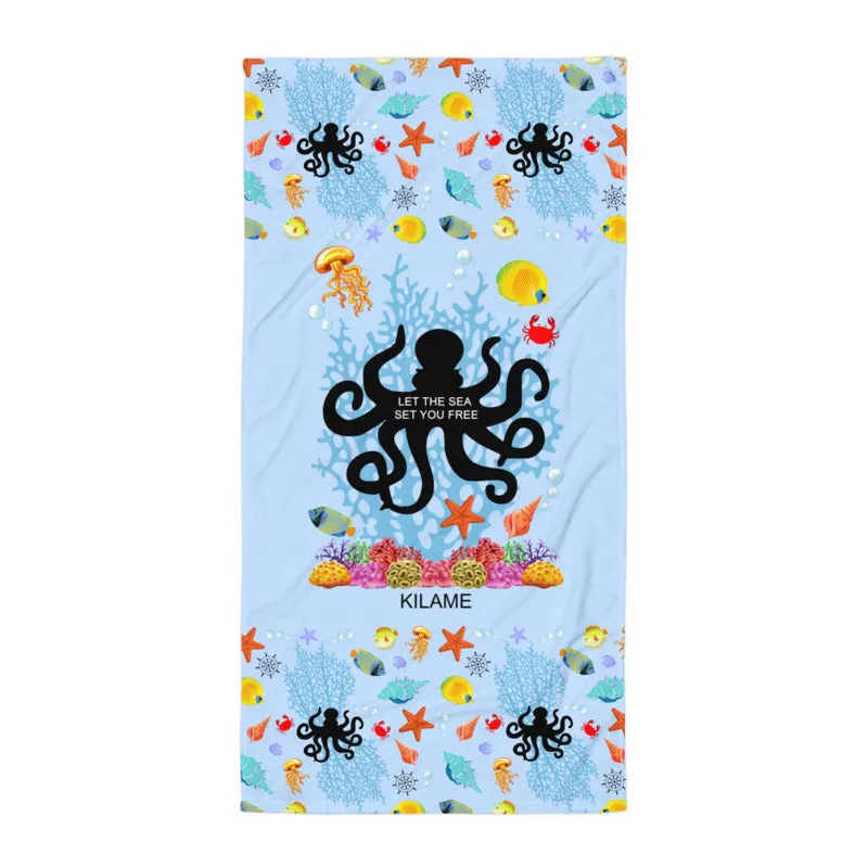 Towel 'Let the sea'