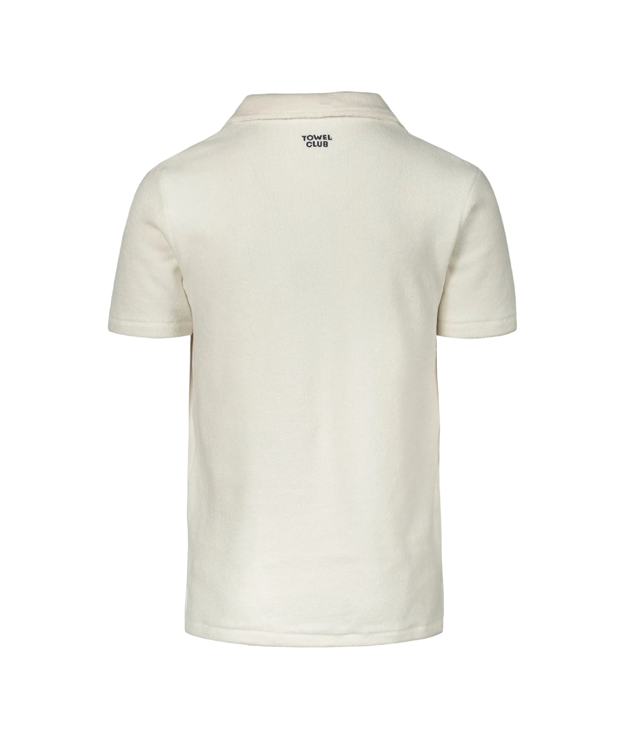 Towel Piqué Shirt Off White
