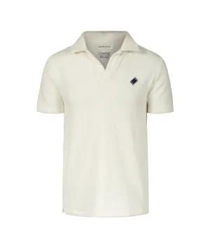 Towel Piqué Shirt Off White