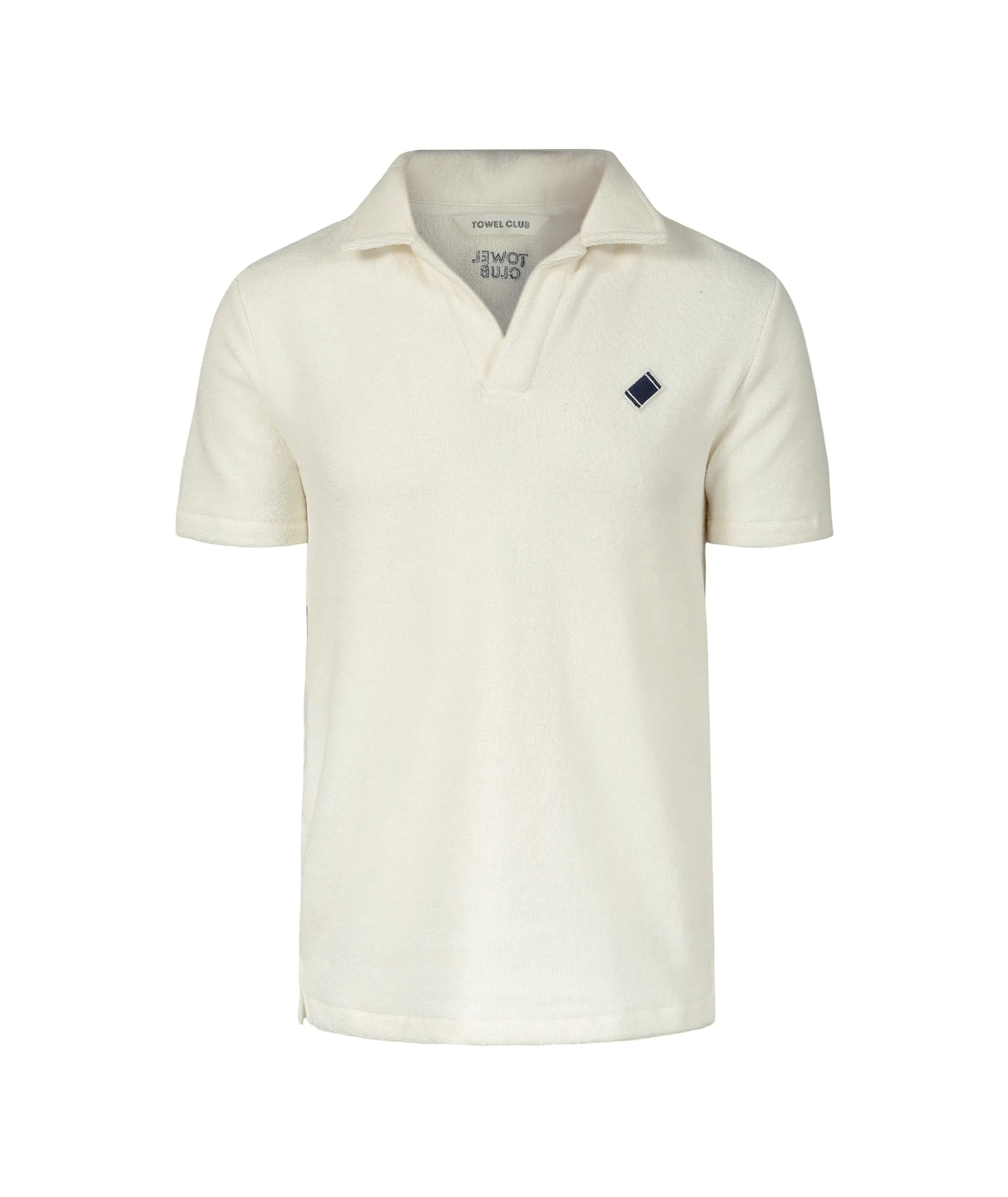Towel Piqué Shirt Off White