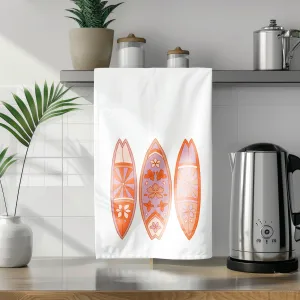 Trio of Surfboards Tea Towel | Good Vibrations Collection