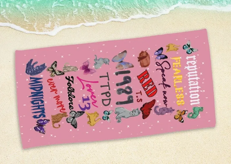TS Taylor Swift Beach Towel 6