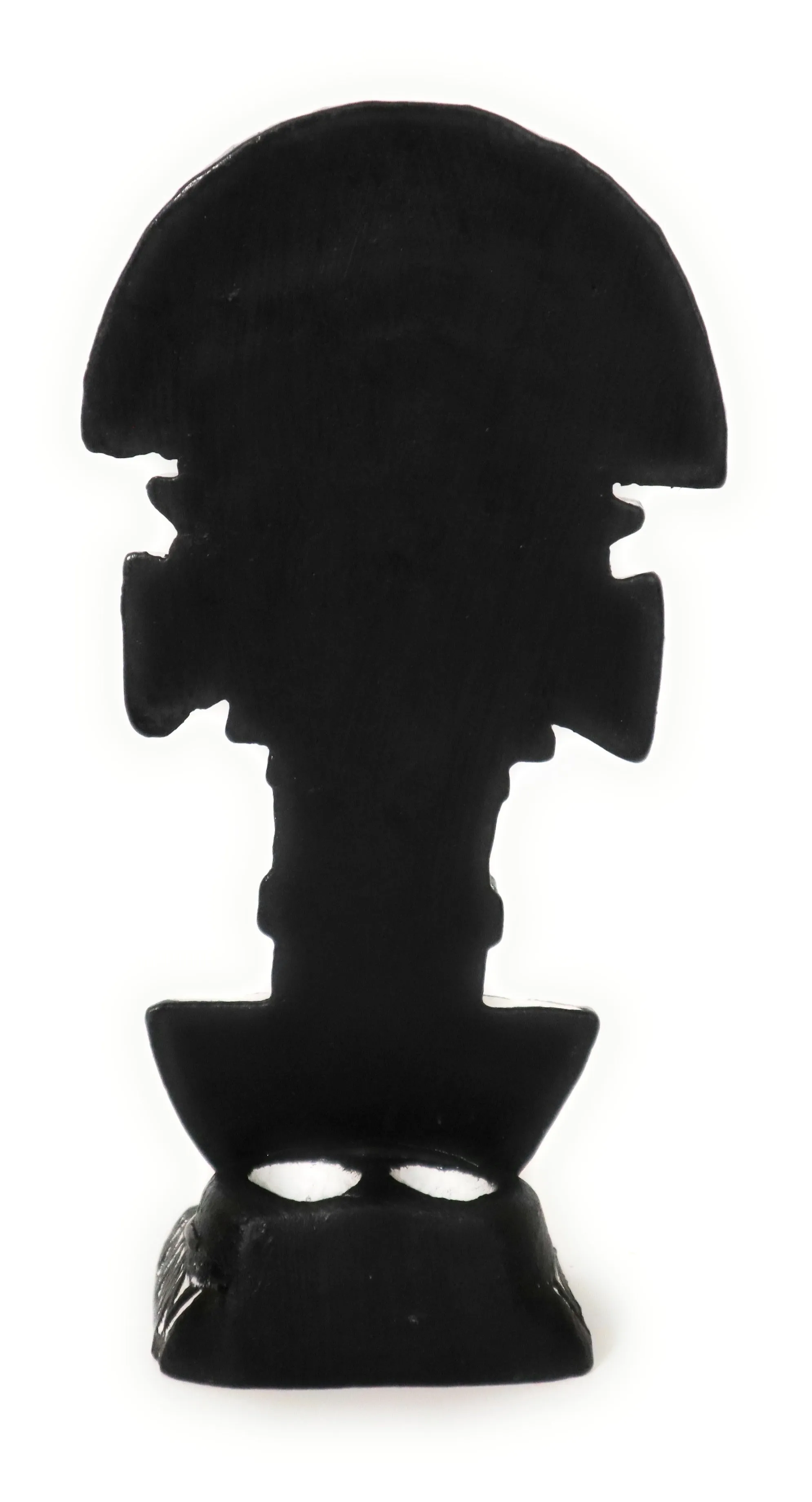 Tumi Sculpture Slate Stone Inca Hand Carved Andean Good Luck Amulet 5.75" Tall