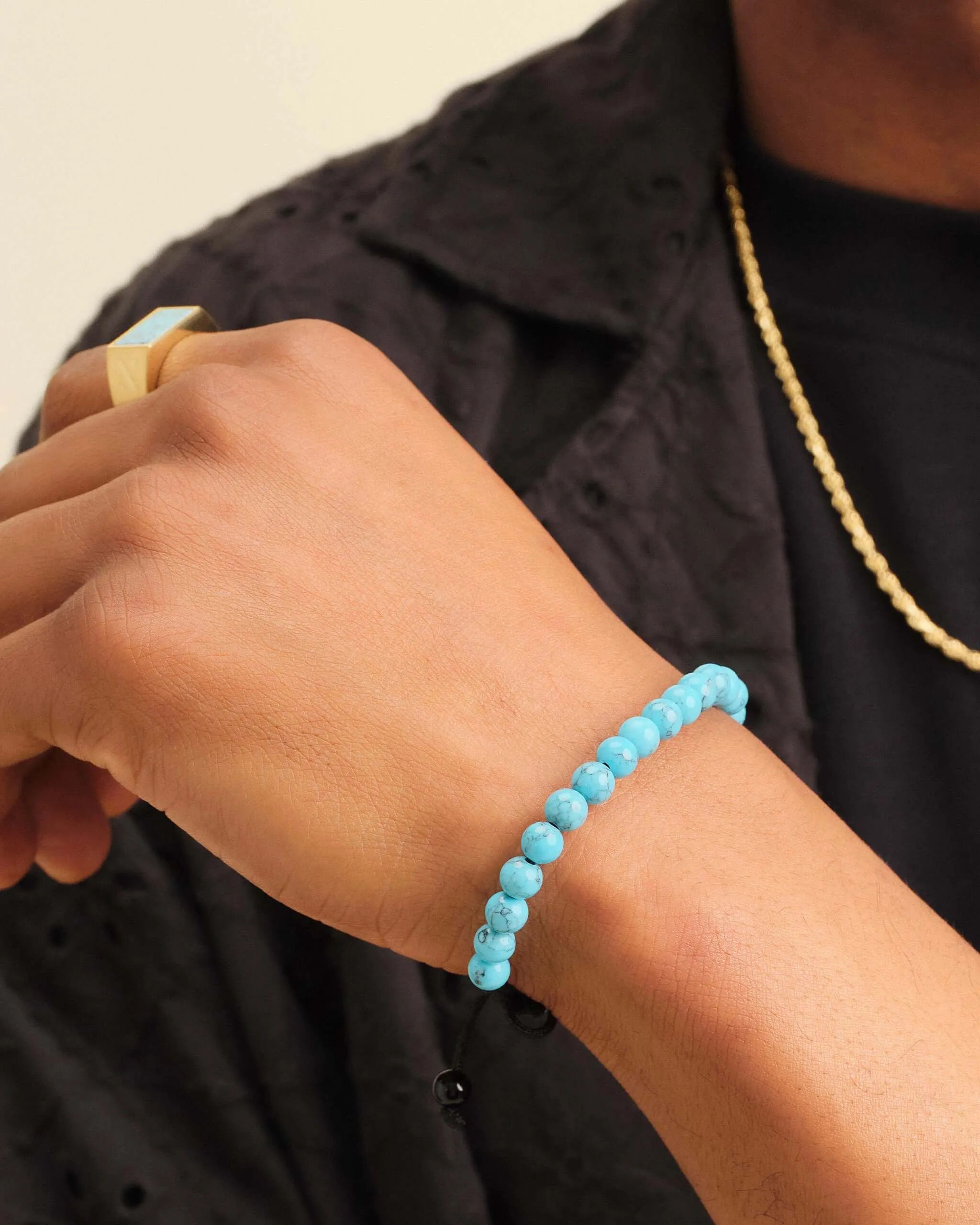Turquoise Beaded Bracelet