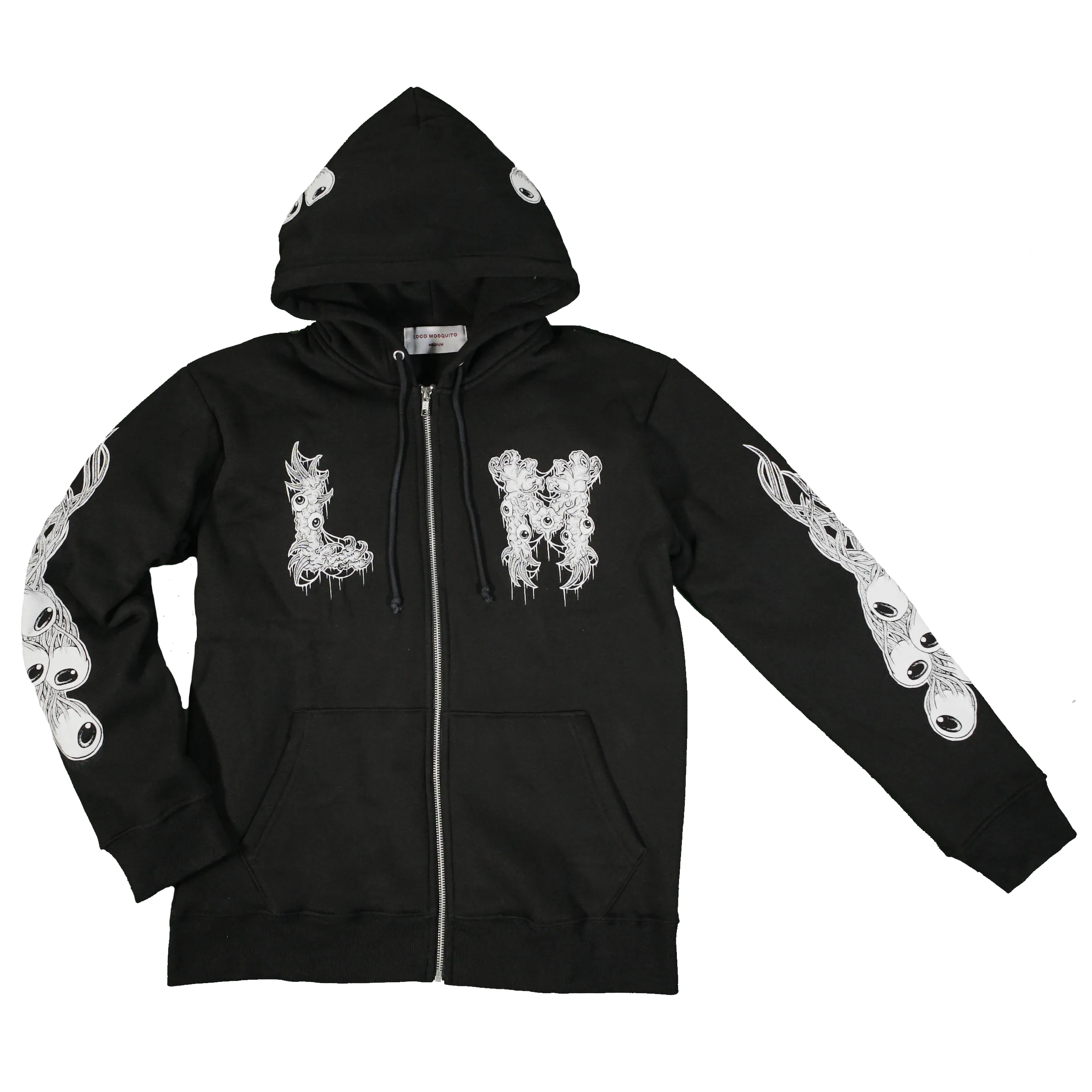 [UNISEX] RAFEL DELALANDE X LOCO MOSQUITO DRAGON SKULL HOODIE
