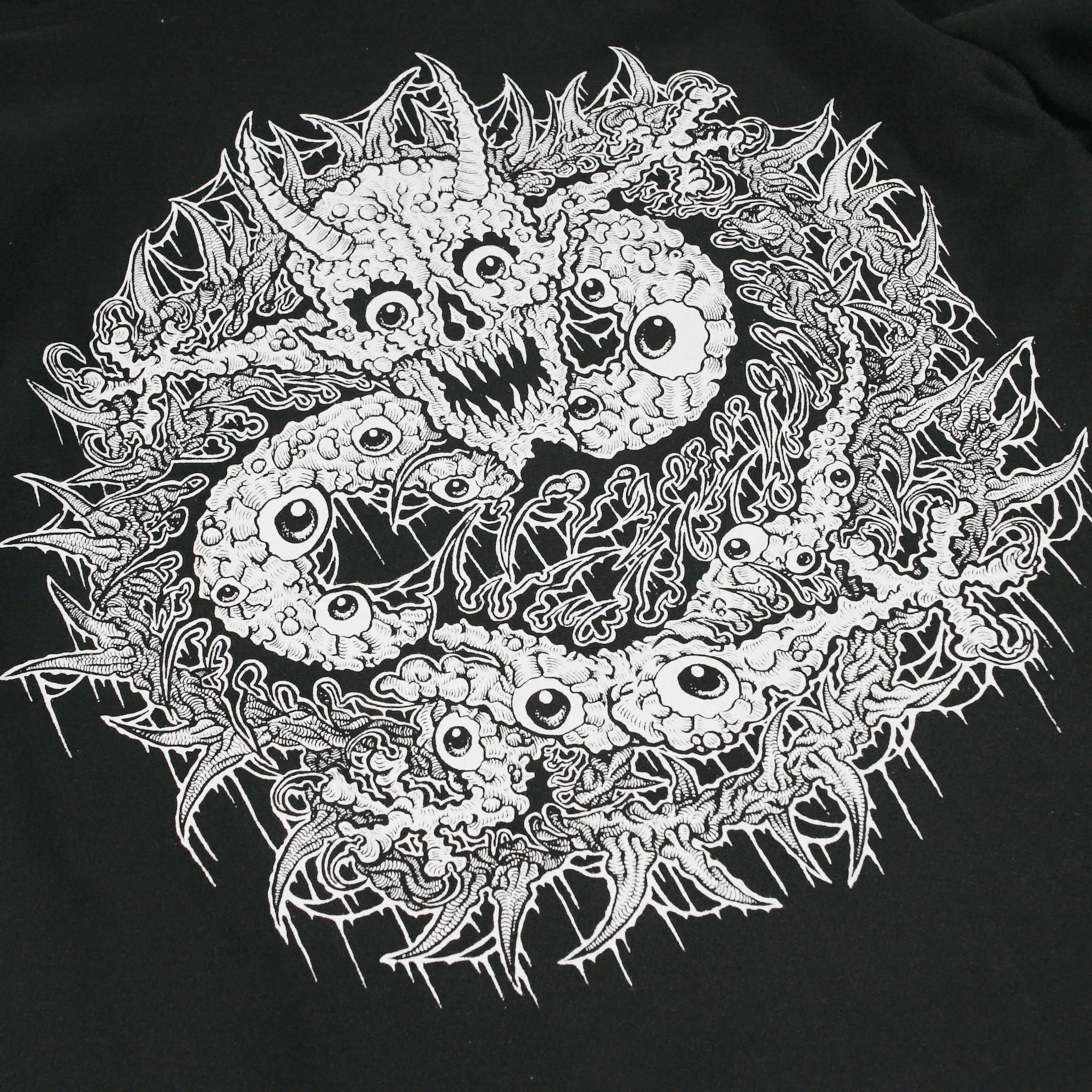 [UNISEX] RAFEL DELALANDE X LOCO MOSQUITO DRAGON SKULL HOODIE