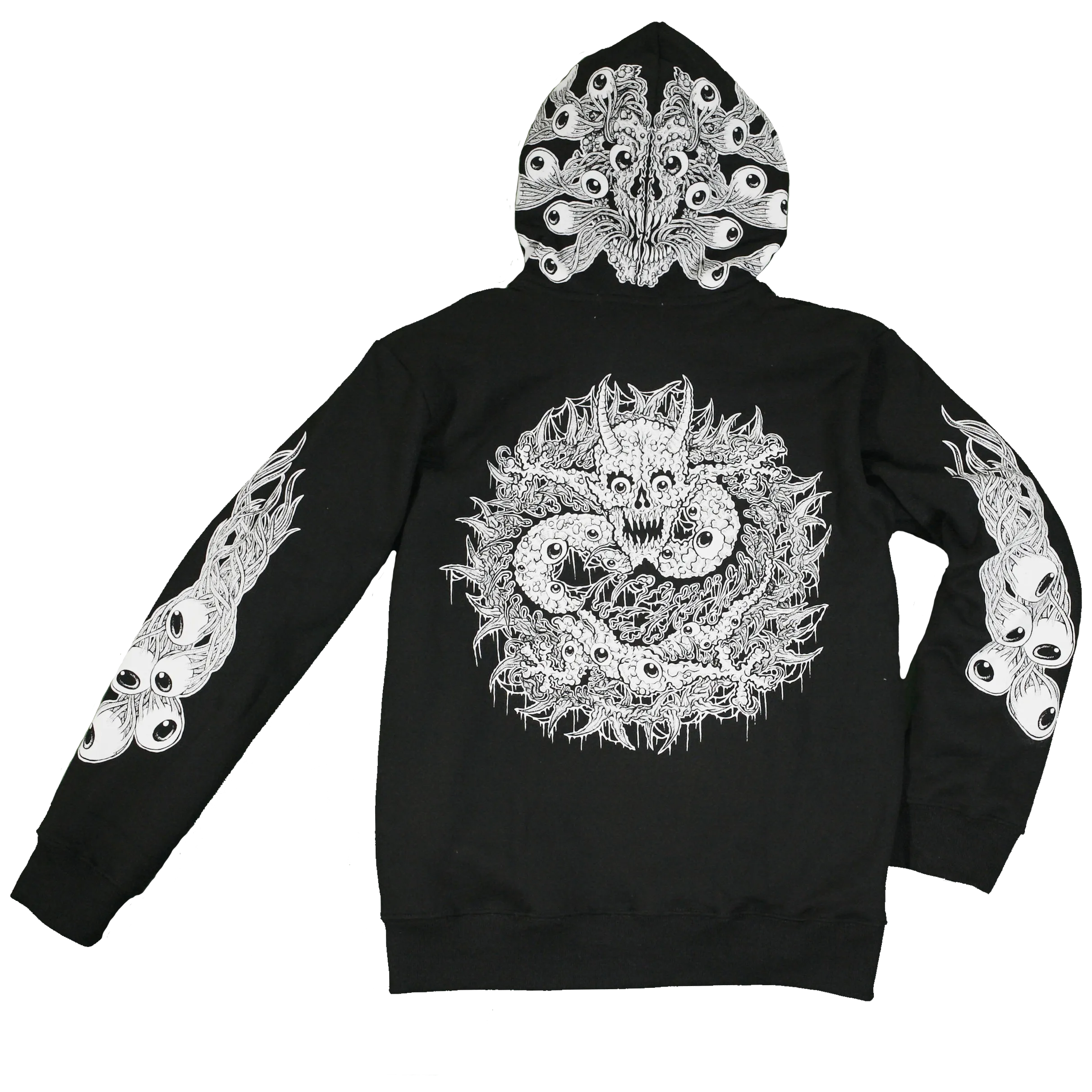 [UNISEX] RAFEL DELALANDE X LOCO MOSQUITO DRAGON SKULL HOODIE