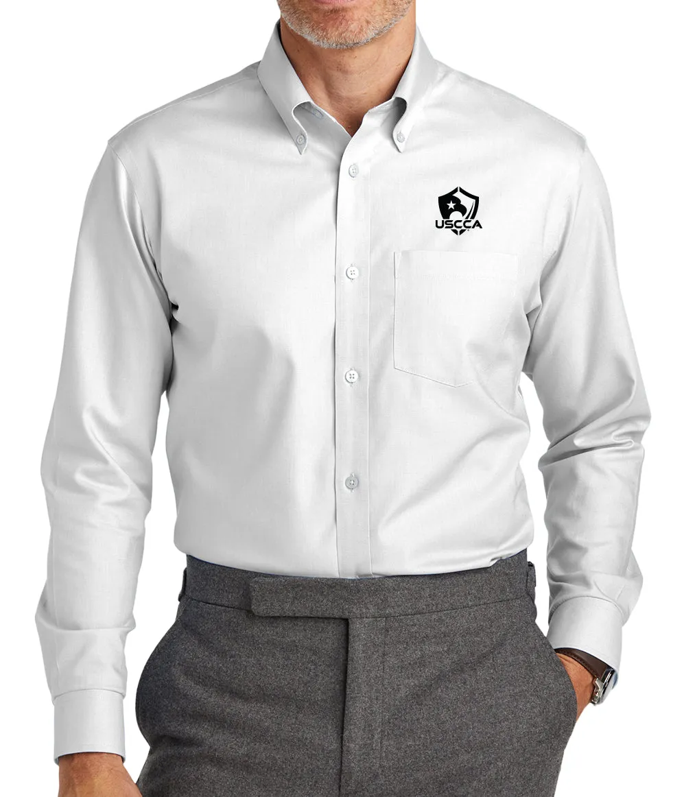 USCCA Brooks Brothers® Wrinkle-Free Stretch Nailhead Shirt