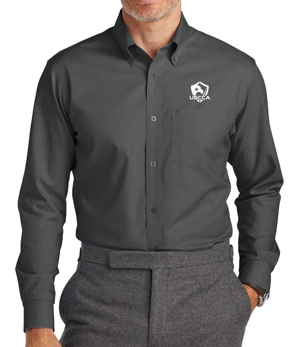 USCCA Brooks Brothers® Wrinkle-Free Stretch Nailhead Shirt