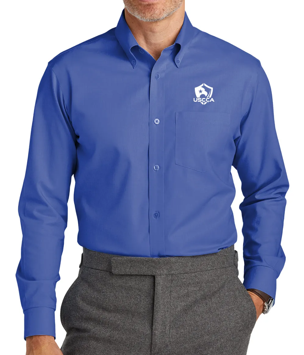 USCCA Brooks Brothers® Wrinkle-Free Stretch Nailhead Shirt