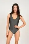 Valentina V Neck Sleeveless Bodysuit
