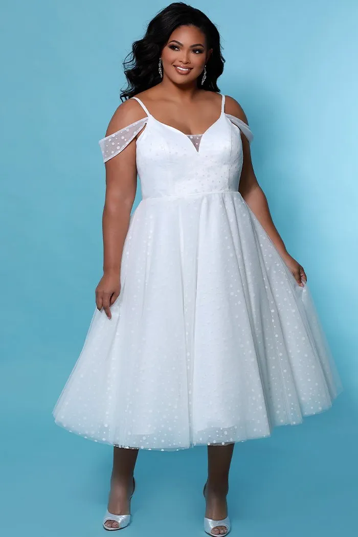 Vision of Love Tea Length Dress CE2208