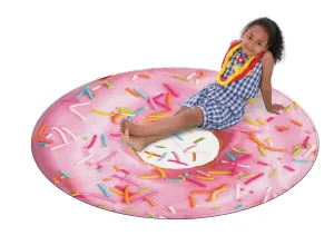 Watchitide Large Round Towel - Donuts