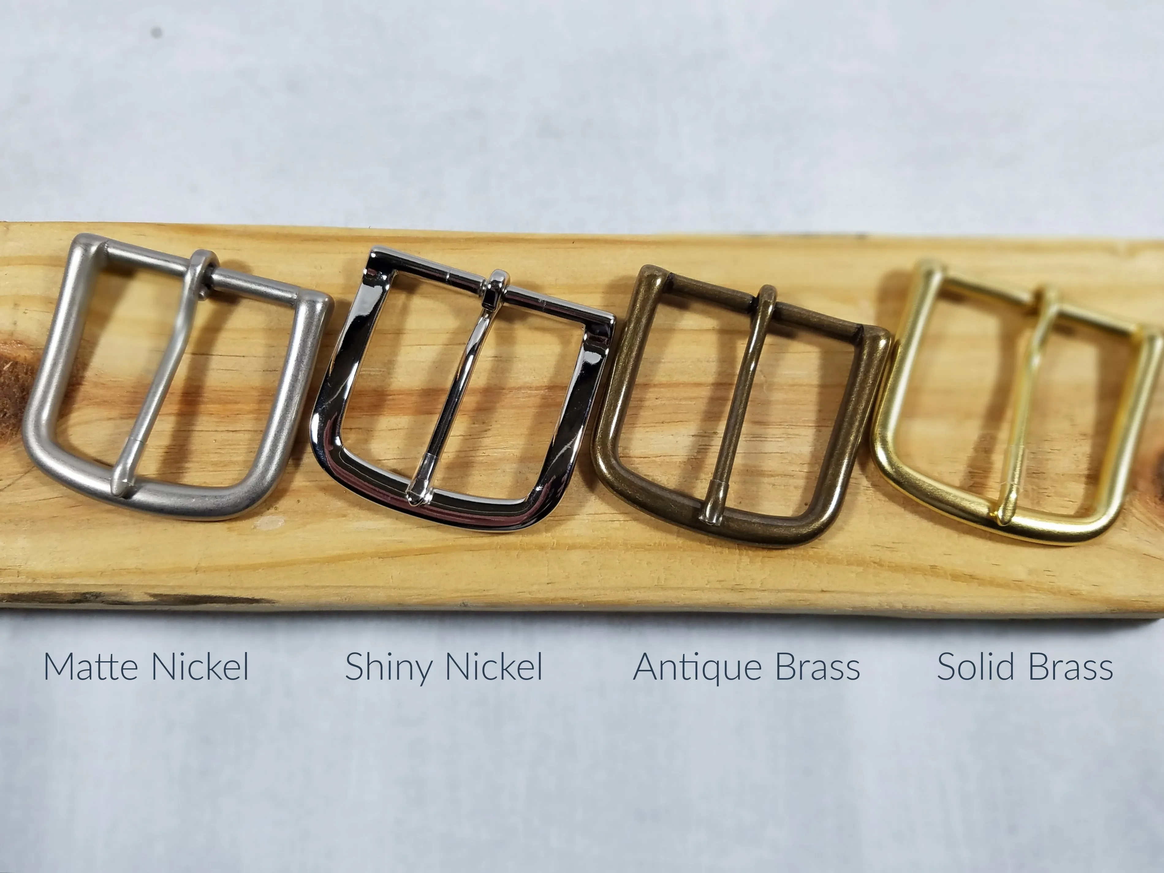 Water Buffalo Heavy-Duty Leather Belt, 1-3/4" wide, Square Buckle | Perfect for Concealed Carry