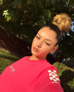 White SA | Pink Tee (Solid Checkered Drippin Sleeves)