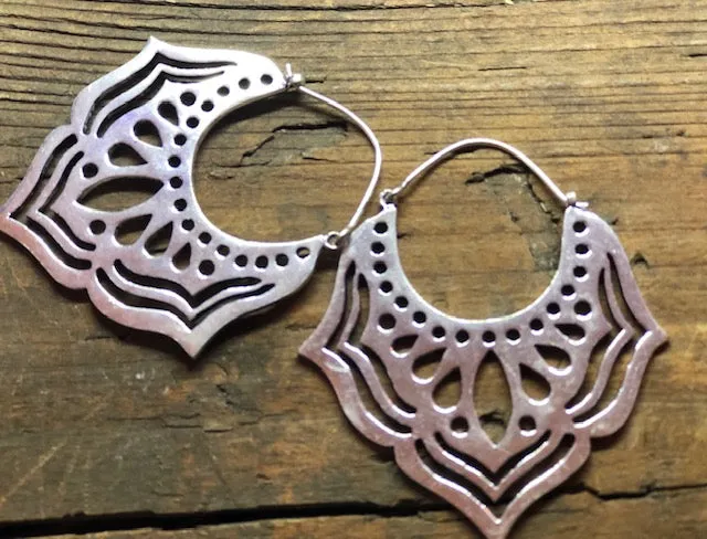 Winged Yantra Hoops