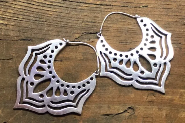 Winged Yantra Hoops