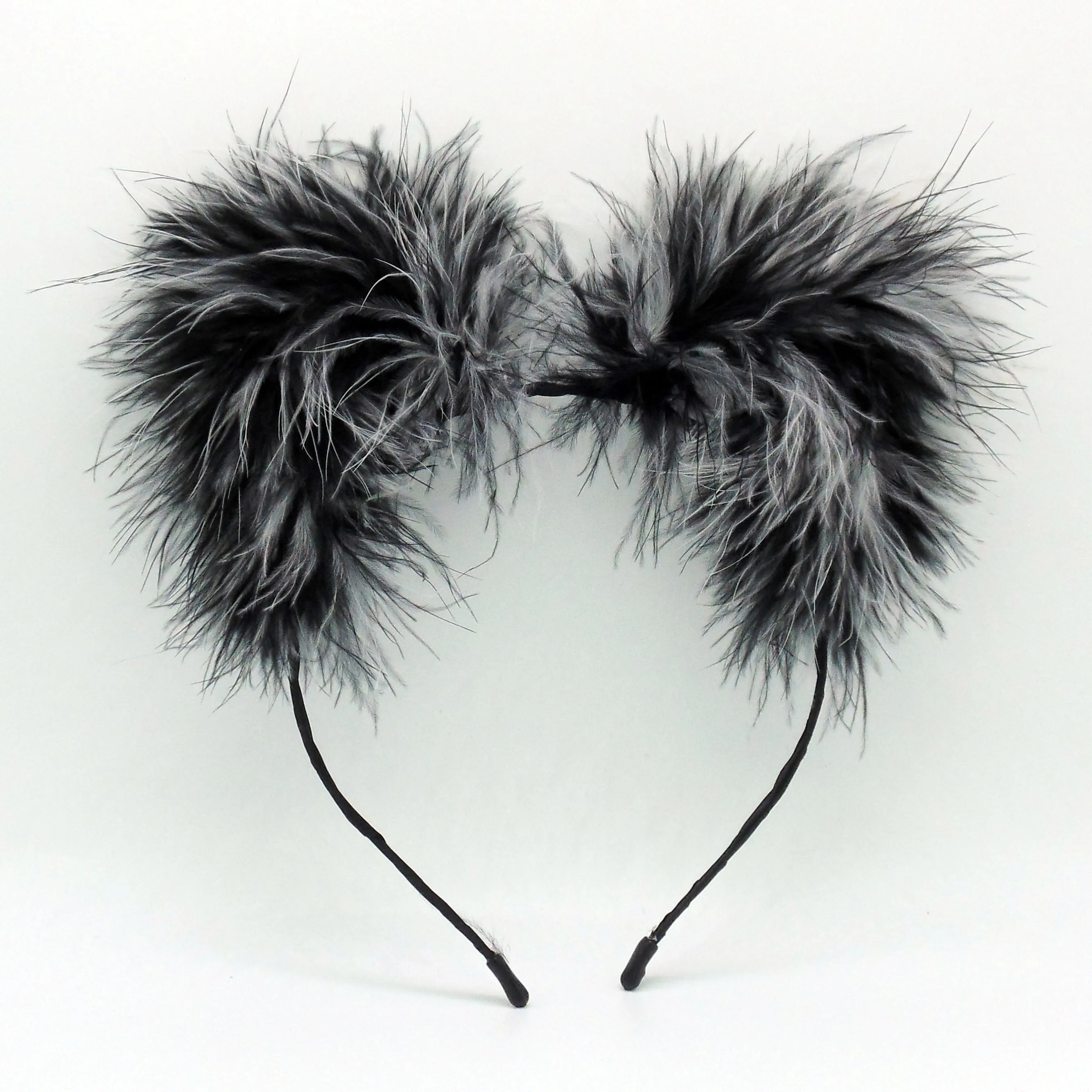 Zebra Fluff Kittycorn Ears
